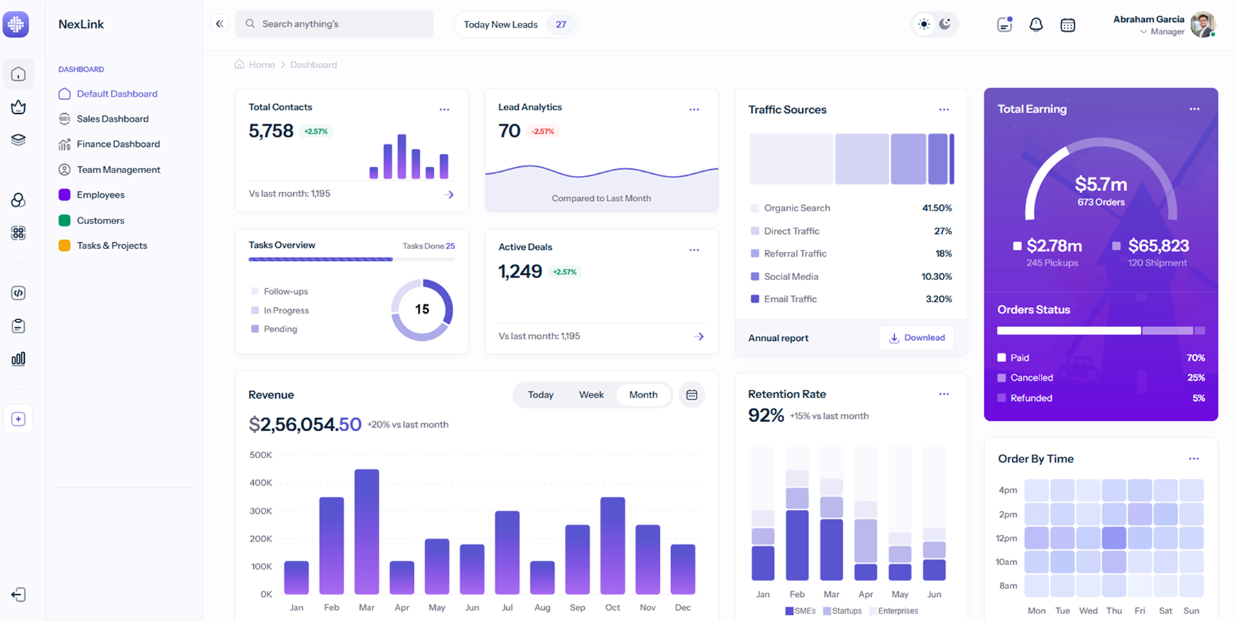 Plataforma de Gestión de Proyectos - Captura de pantalla